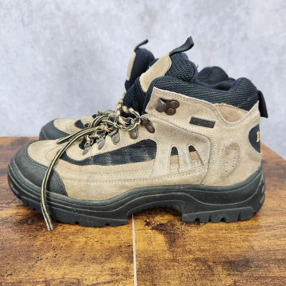 Itasca Hiking Boots Mens 8.5 Brown Leather Waterproof Trails Outdoors‎